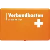 Söhngen Kit di primo soccorso DIN 13157 3003045 arancione ABS antiurto con supporto a parete