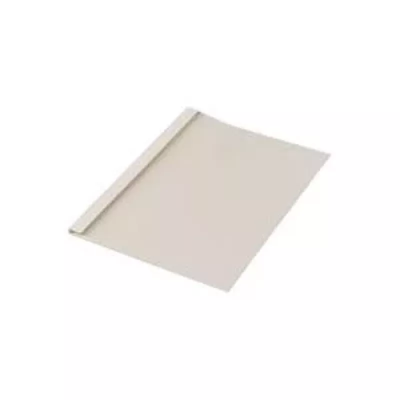 LMG Cartelle per rilegatura termica A4 beige lino dorso 3 mm confezione da 50 BMDLEM-BEIG-R3