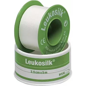 Söhngen Leukosilk 5 m x 2,5 cm cerotto di fissaggio bianco 1009210