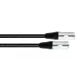 Cordial 15621 Cavo patch CAT 6a SF/UTP, 3m, nero, guaina PUR