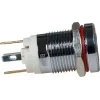 JOY-IT Button12E-01 Pulsante a ritenuta antieffrazione, verde, 12mm, IK10, IP67