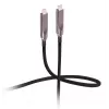 Flexline Cavo ottico attivo ibrido USB-C 12,5m 8K 60Hz 10Gbps 60W PD TPU nero FL31-44211