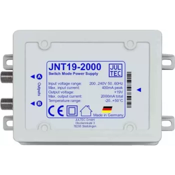 Jultec JNT-19-2000 alimentatore 19V 2A per multiswitch JRM – nero