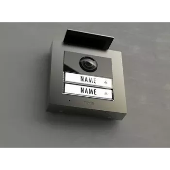 M-E MODERN-ELECTRONICS VDV-2020 A videocitofono con RFID, cablato, unità esterna antracite (41267)
