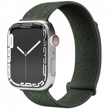 VONMÄHLEN Fitness Loop 2 cinturino per Apple Watch 44mm, 45mm, 49mm – oliva