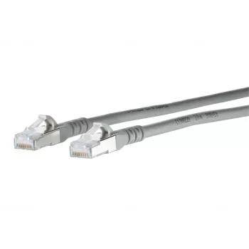 METZ BTR 1308458033-E cavo patch Cat.6a S/FTP LSZH, 8 m, grigio, 10 Gbps