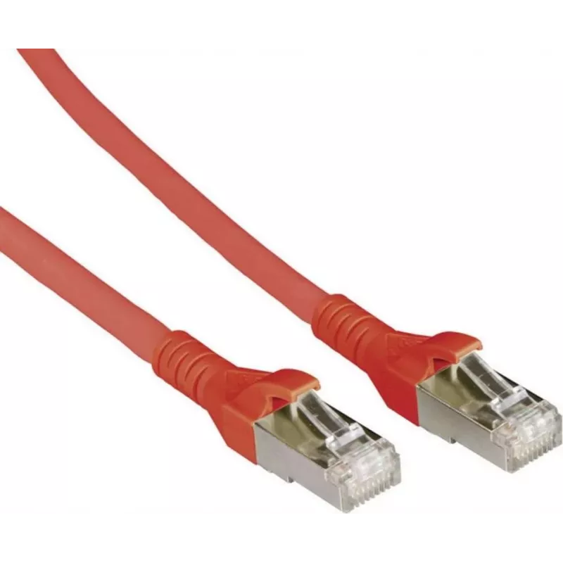 METZ CONNECT 130845B066-E cavo di rete Cat6a S/FTP 20m rosso