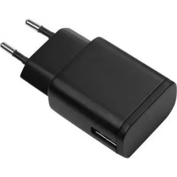 Dehner Elektronik caricabatterie da parete USB 5V 1,2A 6W singolo USB-A spina euro bianco 27564