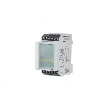 METZ CONNECT ADU-C12C12 convertitore analogico-digitale, 2 canali, RS485 Modbus RTU, guida DIN 11043513