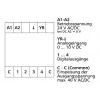 METZ CONNECT ADU-C12C12 convertitore analogico-digitale, 2 canali, RS485 Modbus RTU, guida DIN 11043513