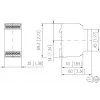 METZ CONNECT ADU-C12C12 convertitore analogico-digitale, 2 canali, RS485 Modbus RTU, guida DIN 11043513