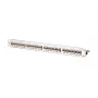 METZ CONNECT 130921-E EDATmod-MP24 Patch panel modulare E-DAT a 24 porte, acciaio inox, 1U