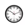 PEWETA orologio da parete radiocontrollato stazione nero 300 mm 51.001.322