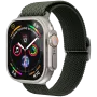 VONMÄHLEN Woven Loop per Apple Watch 44/45/46/49mm, oliva