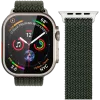 VONMÄHLEN Woven Loop per Apple Watch 44/45/46/49mm, oliva