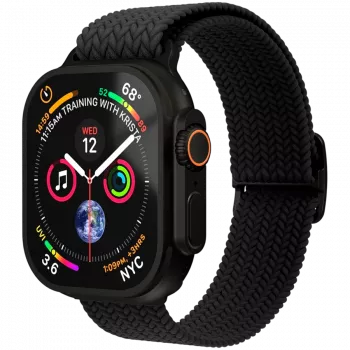 VONMÄHLEN Woven Loop 40, 41, 42mm Taglia unica, All Black