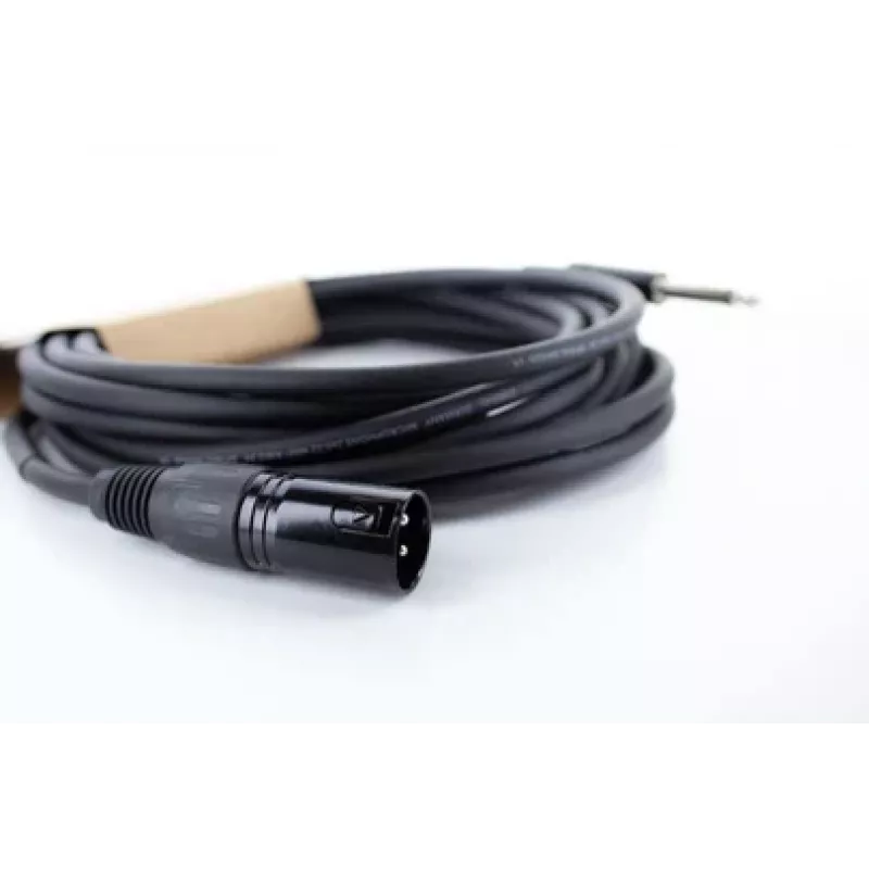 Cordial EM 5 MP cavo audio XLR a jack mono 6,3 mm 5 m nero 14753