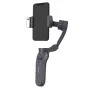 GREEN MNKY GM TrackMotion Gimbal Z.SH.1 - stabilizzatore per smartphone con inseguimento volto e oggetti tramite IA, rotazione 360°, controllo gesti, USB-C, nero