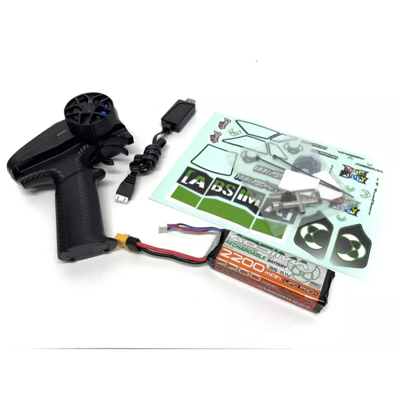 Absima Neon Furry 1:12 4WD Brushless RTR Buggy verde 12121
