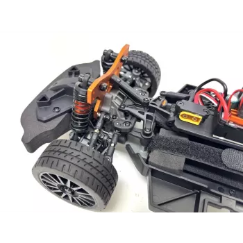Absima Speed Demon 1:12 auto rally 4WD Brushless RTR modello RC bianco 70 km/h