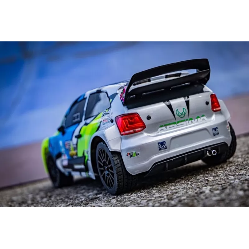 Absima Speed Demon 1:12 auto rally 4WD Brushless RTR modello RC bianco 70 km/h