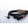 Cordial EY 1 WRMM cavo adattatore a Y XLR jack TRS 3,5 mm a 2x connettore XLR 1 m nero 14873