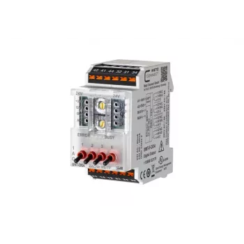 METZ BMT-F-DO4 dispositivo di campo BACnet MS/TP con 4 uscite a relè, 4 ingressi universali, 2 uscite analogiche, RS485, montaggio su guida DIN, 24V AC/DC 110886132170