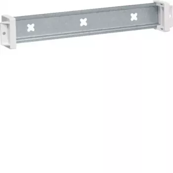 Hager UT22C guida DIN isolata, guida DIN 35x7,5 mm, profondità regolabile fino a 21 mm, grigio