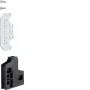 HAGER UZ02S2 supporto sbarra collettrice PE/N, serie universN, 2 pz., grigio