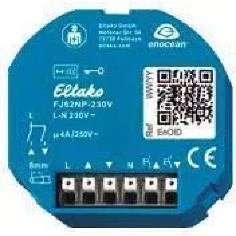 Eltako attuatore radio per tende e tapparelle FJ62NP-230V 4A/250V 30200535
