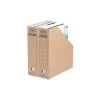 ELBA tric System vassoio portariviste A4 marrone naturale con foro per dito ed etichetta sul dorso stampata 83521