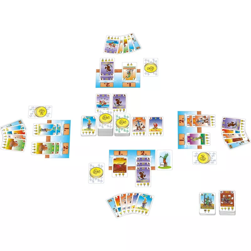 AMIGO Wizard Das Duell gioco di carte - 107 carte, 2 giocatori, da 10 anni 01902