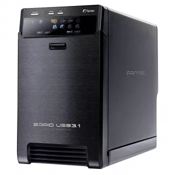 FANTEC QB-X2U31R case RAID 2 vani USB 3.1 Gen 2 2133