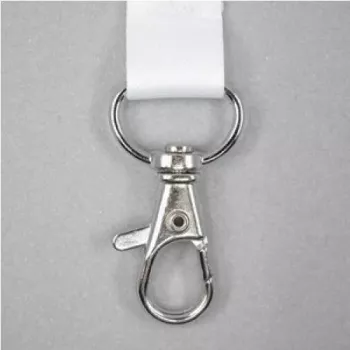 Avery 4842W portabadge con clip in metallo, verticale, PET, confezione da 10