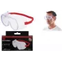 3M Classic 4700 Occhiali di sicurezza full-vision, lente in policarbonato trasparente, ventilazione diretta, 1 paio 4700-1