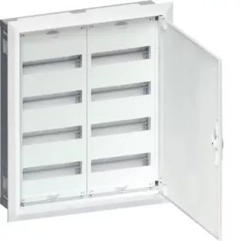 HAGER Quadro di distribuzione a incasso FWU42S, 96 moduli, 4 file, IP30, bianco