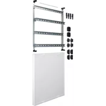 HAGER UD42A1 Piastra di montaggio 600x500mm per morsettiere, acciaio zincato