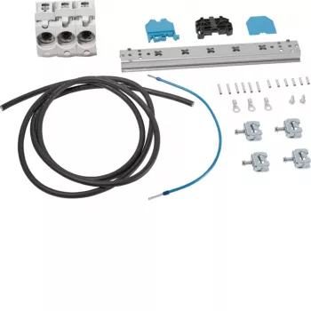 HAGER ZY51T1 set portafusibili per la protezione dei circuiti secondari dei trasformatori di corrente, 1 polo, 0,5 A, 250 V AC, montaggio su guida DIN