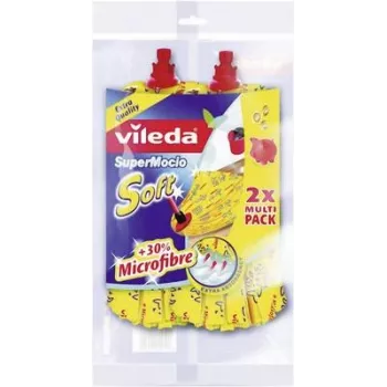 Vileda SuperMocio ricambio testina lavapavimenti confezione da 2 11099