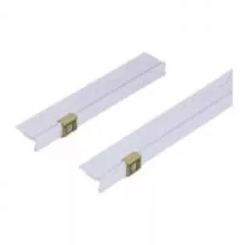 ELBA Pendulum linguette visibili, 10 cm, trasparente, 50 pezzi (99711)