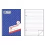 AVERY 931 registro della posta in entrata A4, autocopiante, 40 set, copertina blu
