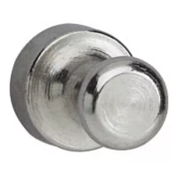 MAUL 6168696 supermagnete calamite cilindriche al neodimio, 10 mm di diametro, 10 pezzi, argento