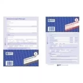 AVERY Zweckform contratto di locazione standard, moduli A4 a 4 facciate, confezione da 5 (2849)