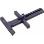 KWB 784400 guida di scorrimento 1400 mm per seghe circolari, alluminio, in 2 pezzi, antiscivolo, senza schegge