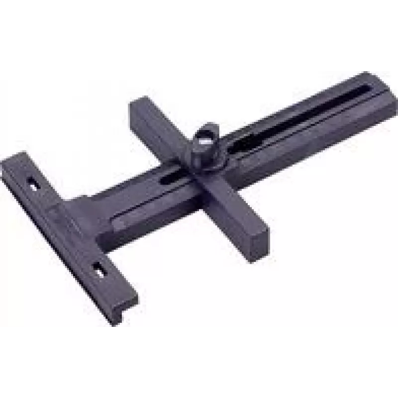 KWB 784400 guida di scorrimento 1400 mm per seghe circolari, alluminio, in 2 pezzi, antiscivolo, senza schegge