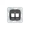 GIRA anello di supporto 560200 Modular Jack 2 telaio di montaggio a 2 moduli