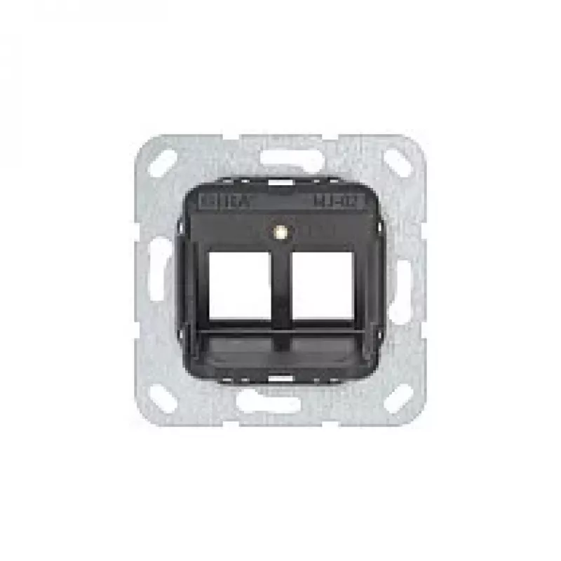 GIRA anello di supporto 560200 Modular Jack 2 telaio di montaggio a 2 moduli