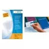 HERMA 5013 buste per carte di credito, 58 x 87 mm, polipropilene, trasparente, confezione da 25