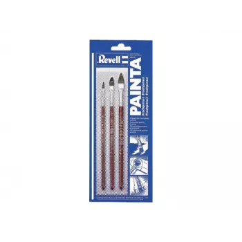 Revell set di pennelli piatti da 3 pezzi (29610)