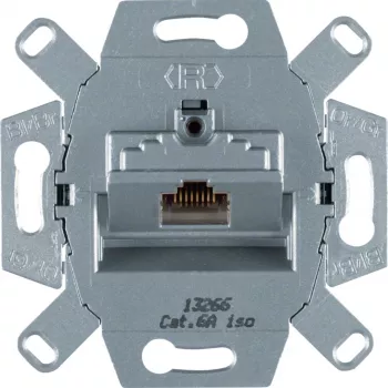 Hager G3139 inserto presa dati RJ45 Cat.6 schermato per canale da battiscopa